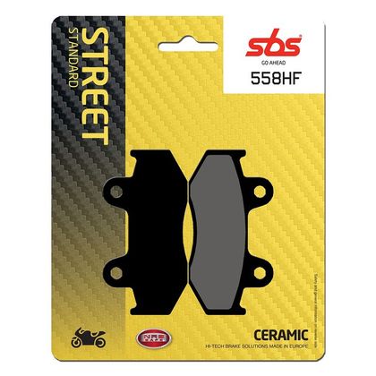 Plaquettes de freins SBS 558HF Organique avant