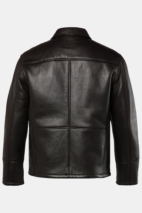 JP 1880 Lederjacke, Leder, weiches Lammnappa, Teddyfutter, bis 7 XL