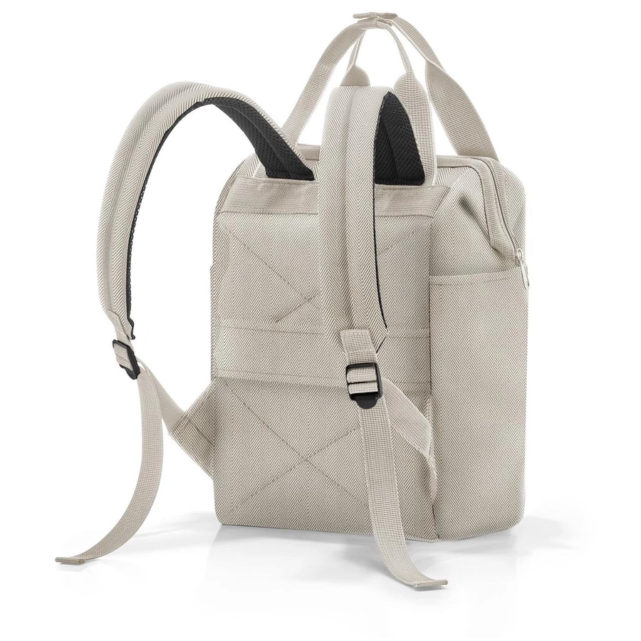 reisenthel travelling allrounder R - Rucksack 40 cm herringbone sand