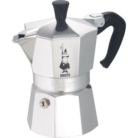 Cafetière italienne Bialetti Moka Express aluminium 6 tasses