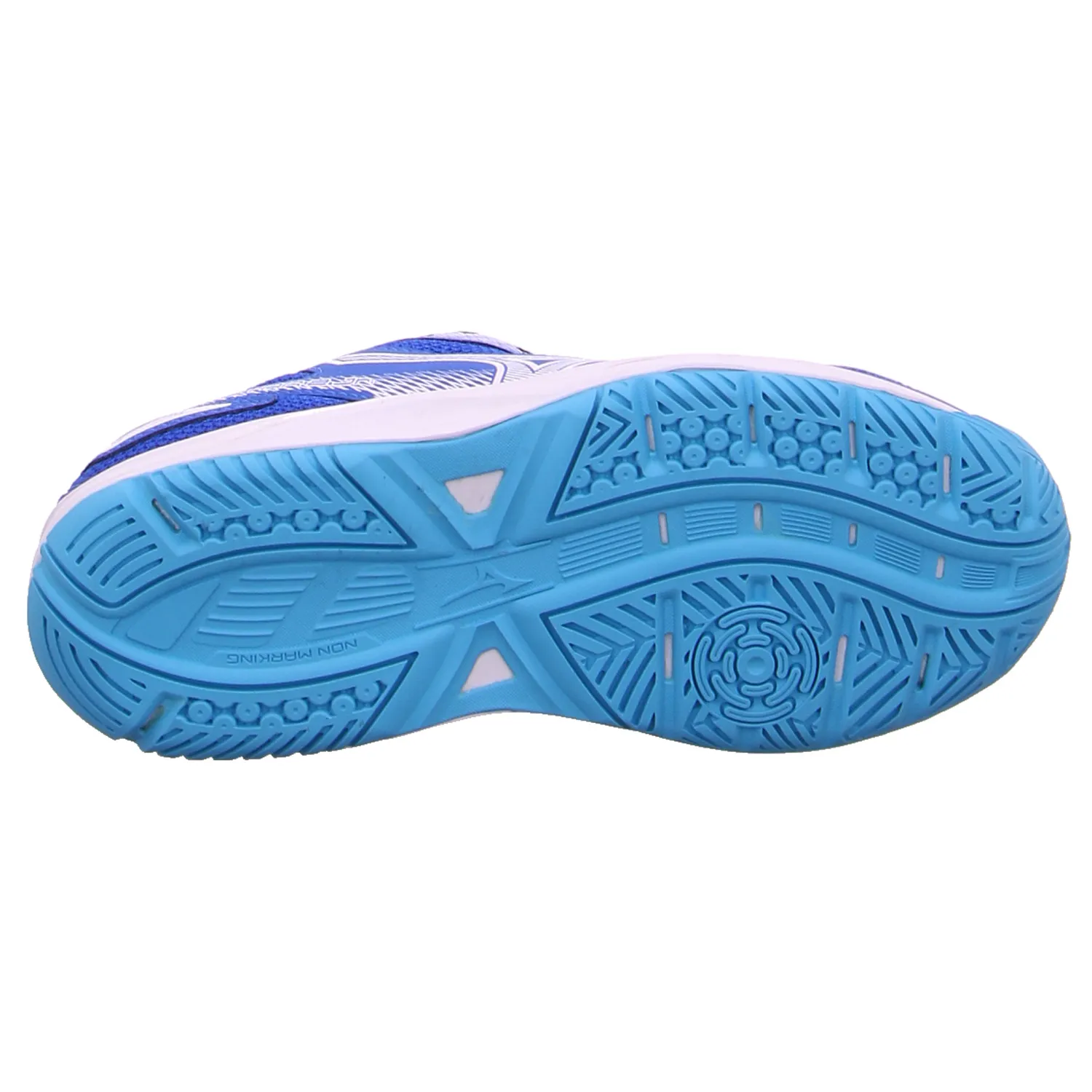 MIZUNO Kinder Indoor Blau Synthetik
