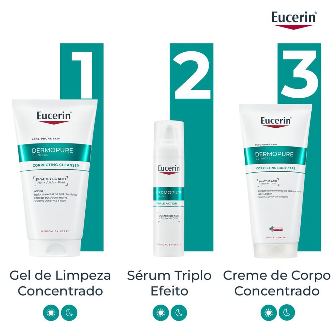 EUCERIN  DermoPure Creme de Corpo Concentrado - 200ml
