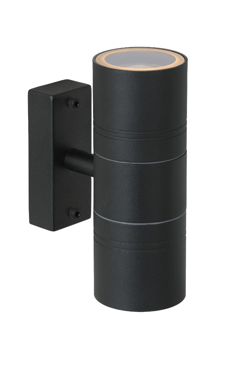 Lucide Arne-LED wandspot 10W 17x12cm zwart