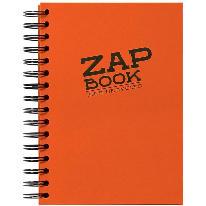 Zap Book carnet spiralé 160F A5 80g - Assortiment mixte