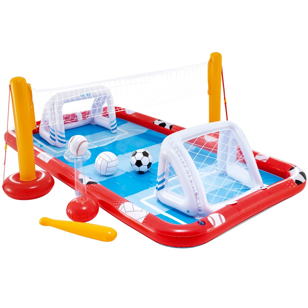 Centro de jogos multiesportivo inflável Intex