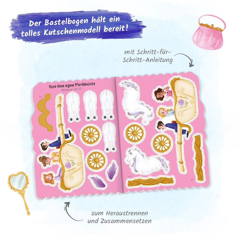 Trötsch Beschäftigungsbuch Malbuch Bastelbuch Prinzessinnen