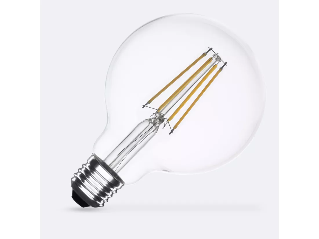 Ampoule LED Filament E27 8W 1055 lm G95 No Flicker 2700K Blanc chaud
