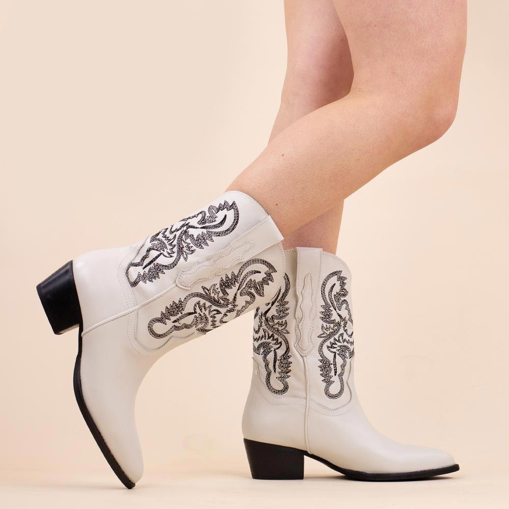 DWRS laarsjes 261280 Brady offwhite