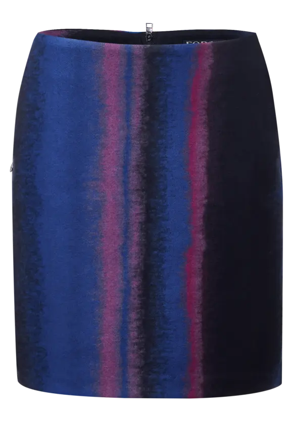 Batik Minirock - deep blue