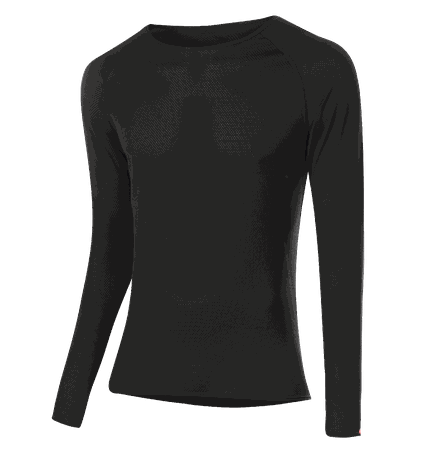 TRANSTEX LIGHT Herren-Langarmshirt  black  46