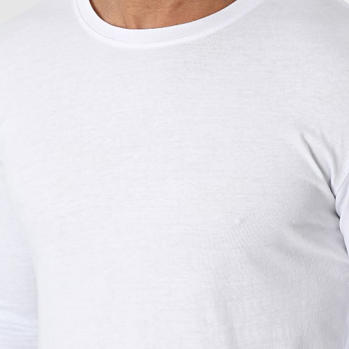 Tee Shirt Manches Longues Blanc