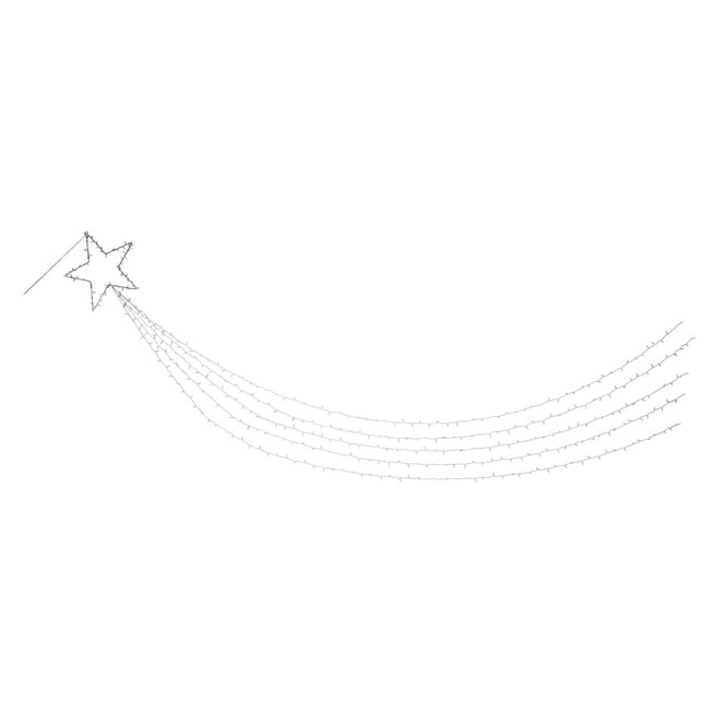 80er LED-Lichterkette - Sternschnuppe - ca. 60 cm
