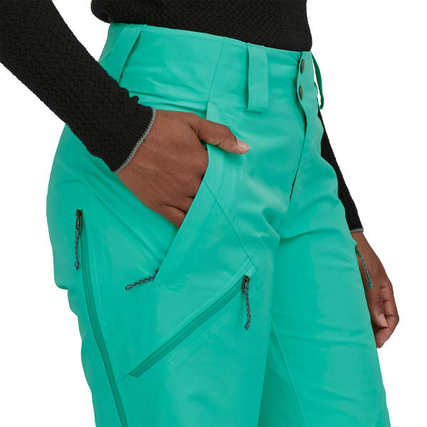 Pantalon de ski PATAGONIA W'S POWDER TOWN PANTS FRESH TEAL