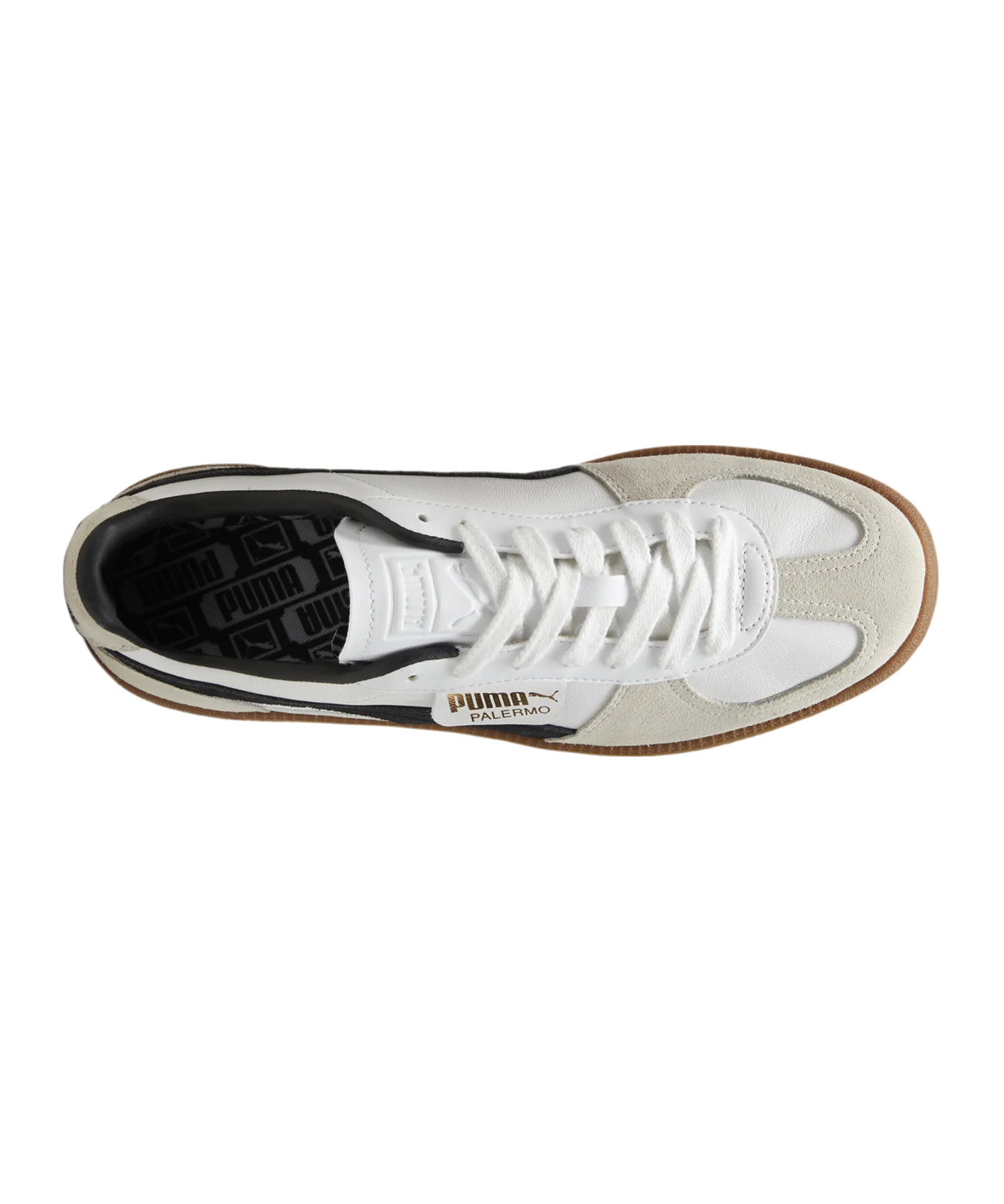 PUMA Palermo Lth Weiss Grau F01