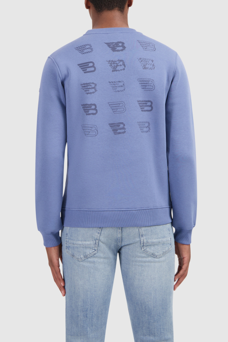 Ballin blauwe heren sweater