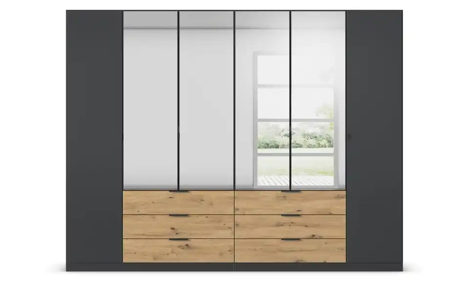 Drehtürenschrank Davoa 271 cm