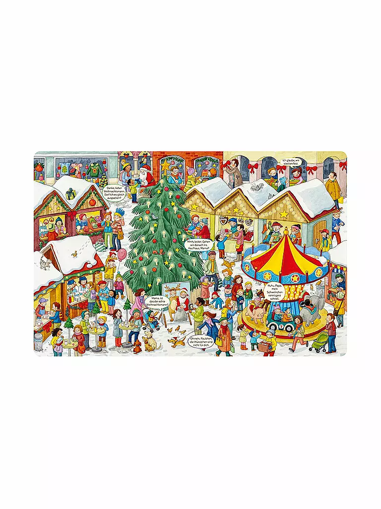 ESSLINGER VERLAG Mein Weihnachts-Wimmelbuch keine Farbe