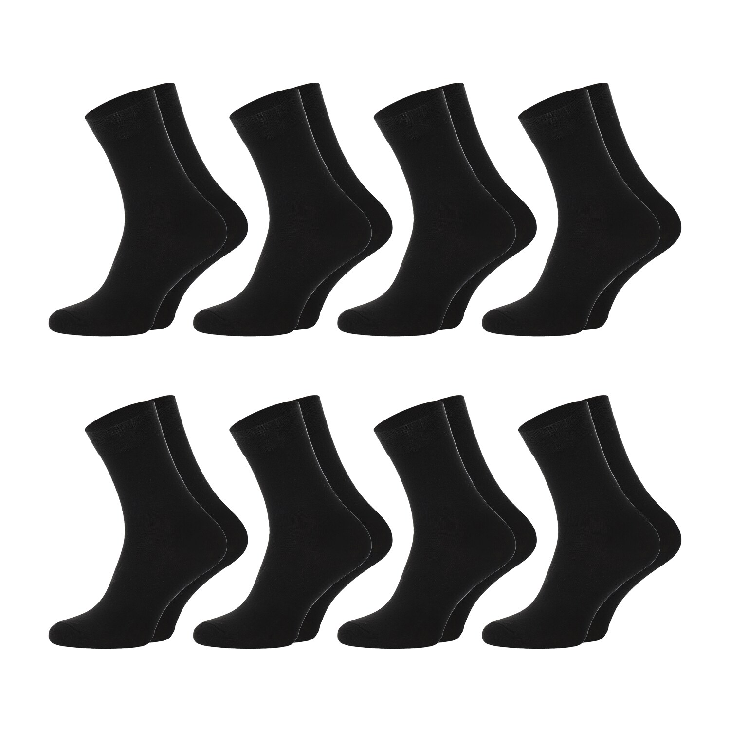 Chili Lifestyle DIABETIKER Socken kurz ohne Gummi 8 Paar Baumwolle Weichbund