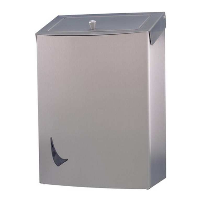 Wings | Hygi\u00ebnebak | Gesloten inworpklep & binnenring | RVS | Inhoud: 20 liter