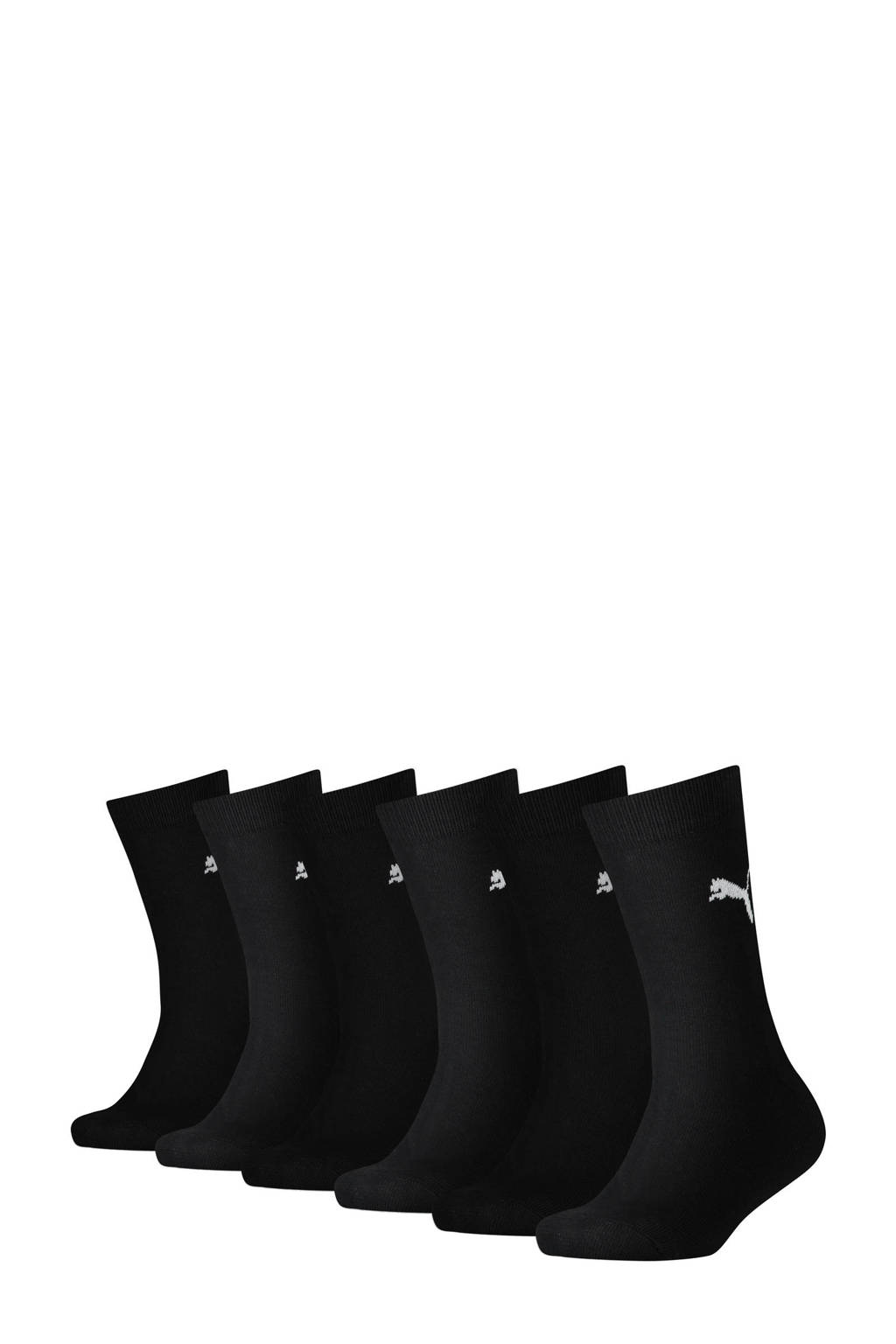 Puma sokken - set van 6 zwart
