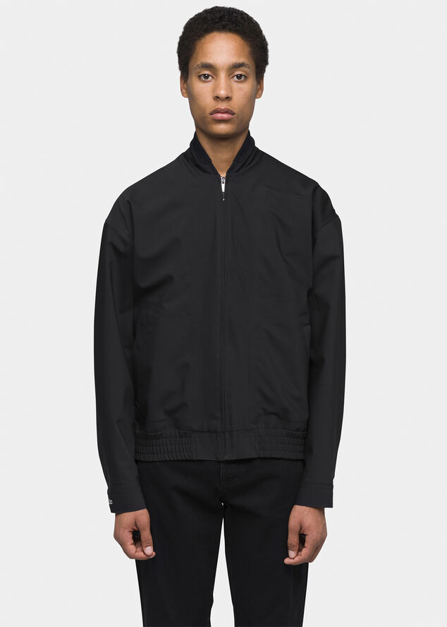 032c COLLEGE JACKET Black