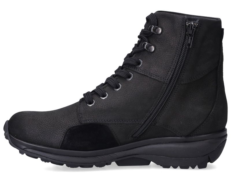 Xsensible Milton Stretchwalker Veterboots Zwart Dames