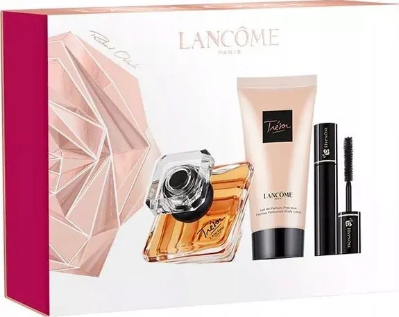 LANCOME SET (TRESOR EDP/S 30ML   TRESOR BODY LOTION 50ML   HYPNOSE MASCARA 2ML)