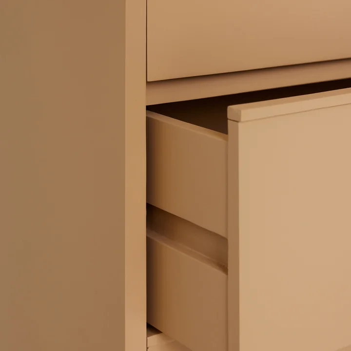 HKliving - Kommode mit 2 Schubladen, blush