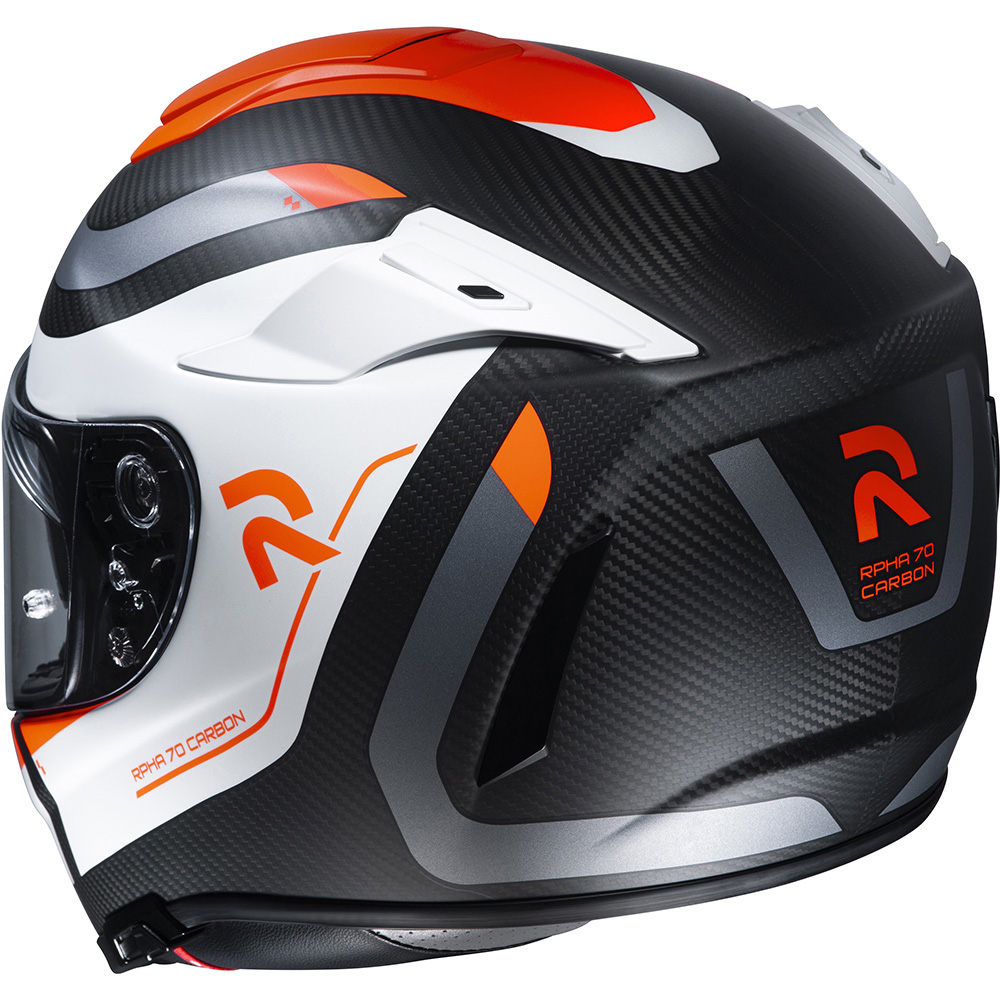 HJC - Casque RPHA 70 Carbon Reple MC6HSF / Noir / Blanc / Rouge