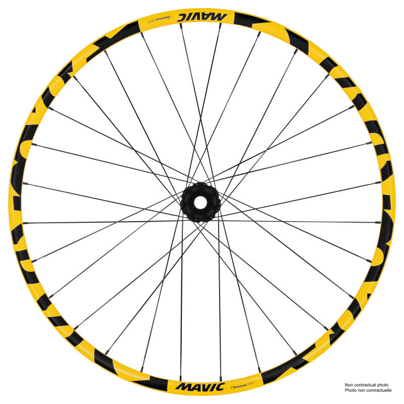 Deemax DH Yellow 29 | 12 x 148 mm | 6 Trous - Roue arrière VTT 29