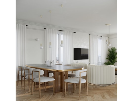 SOLLUX LIGHTING - Lampe à poser halo beige