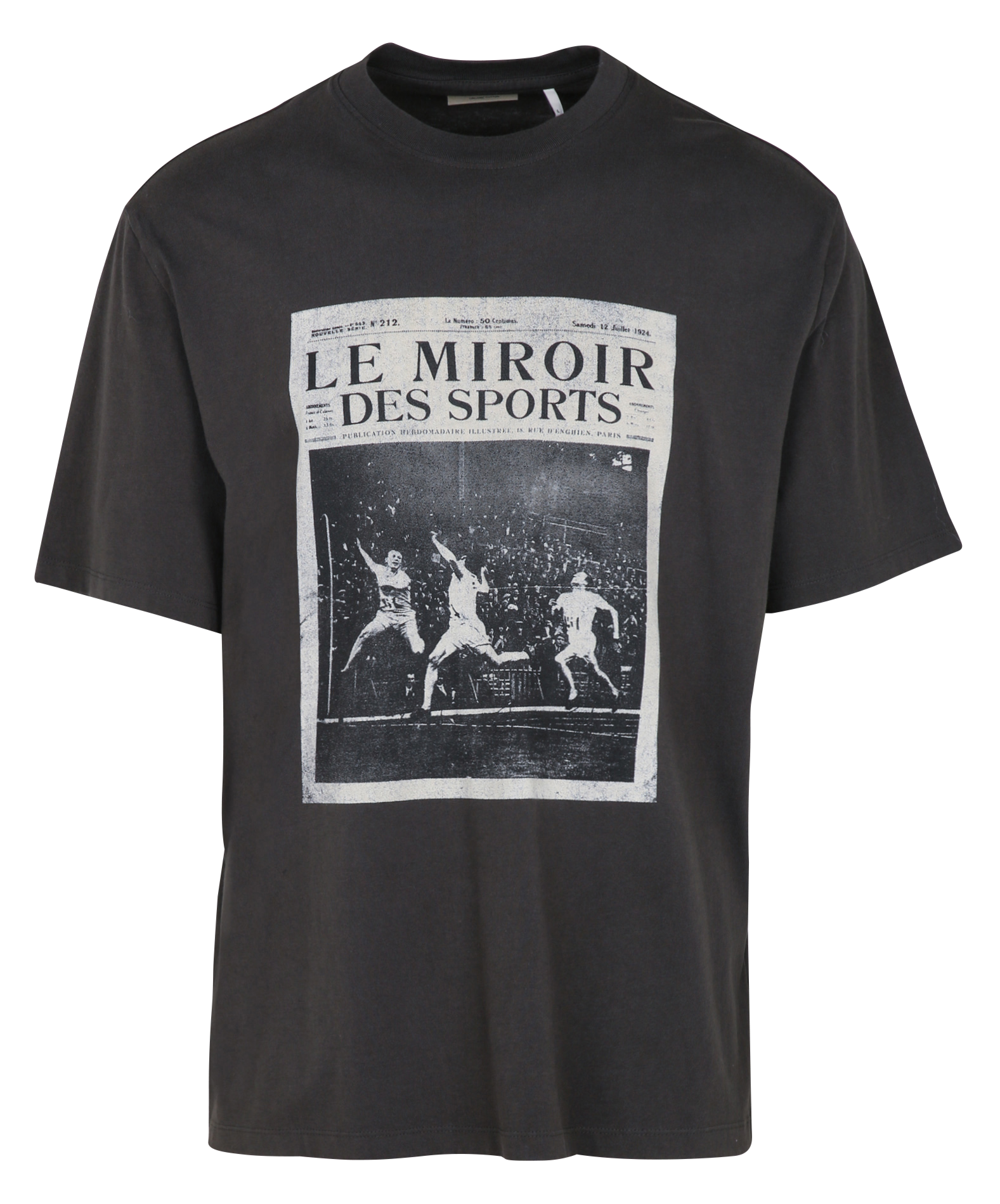 Tee-shirt imprimé en coton | Gris
