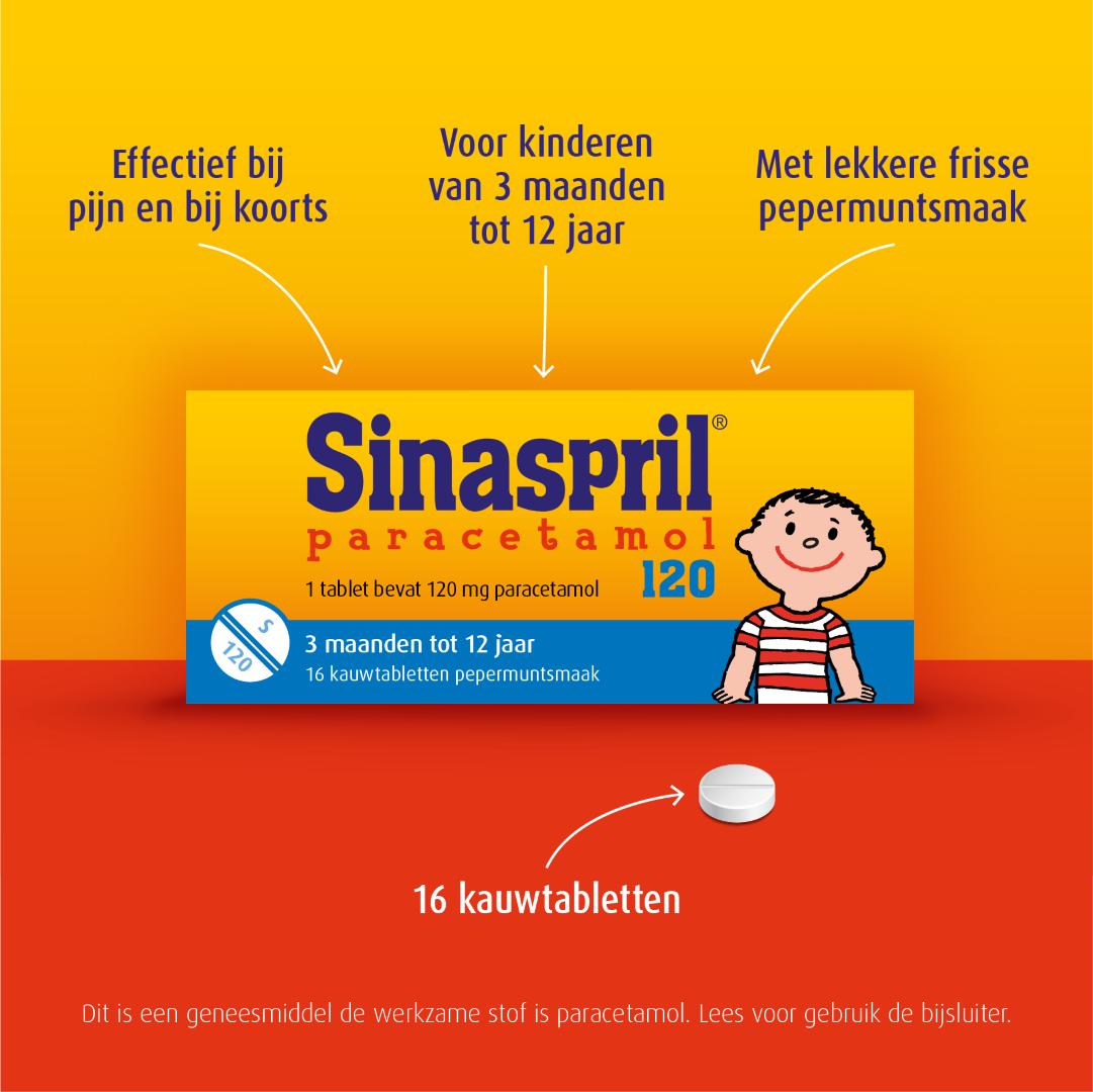 Sinaspril 120mg (16 tabletten)