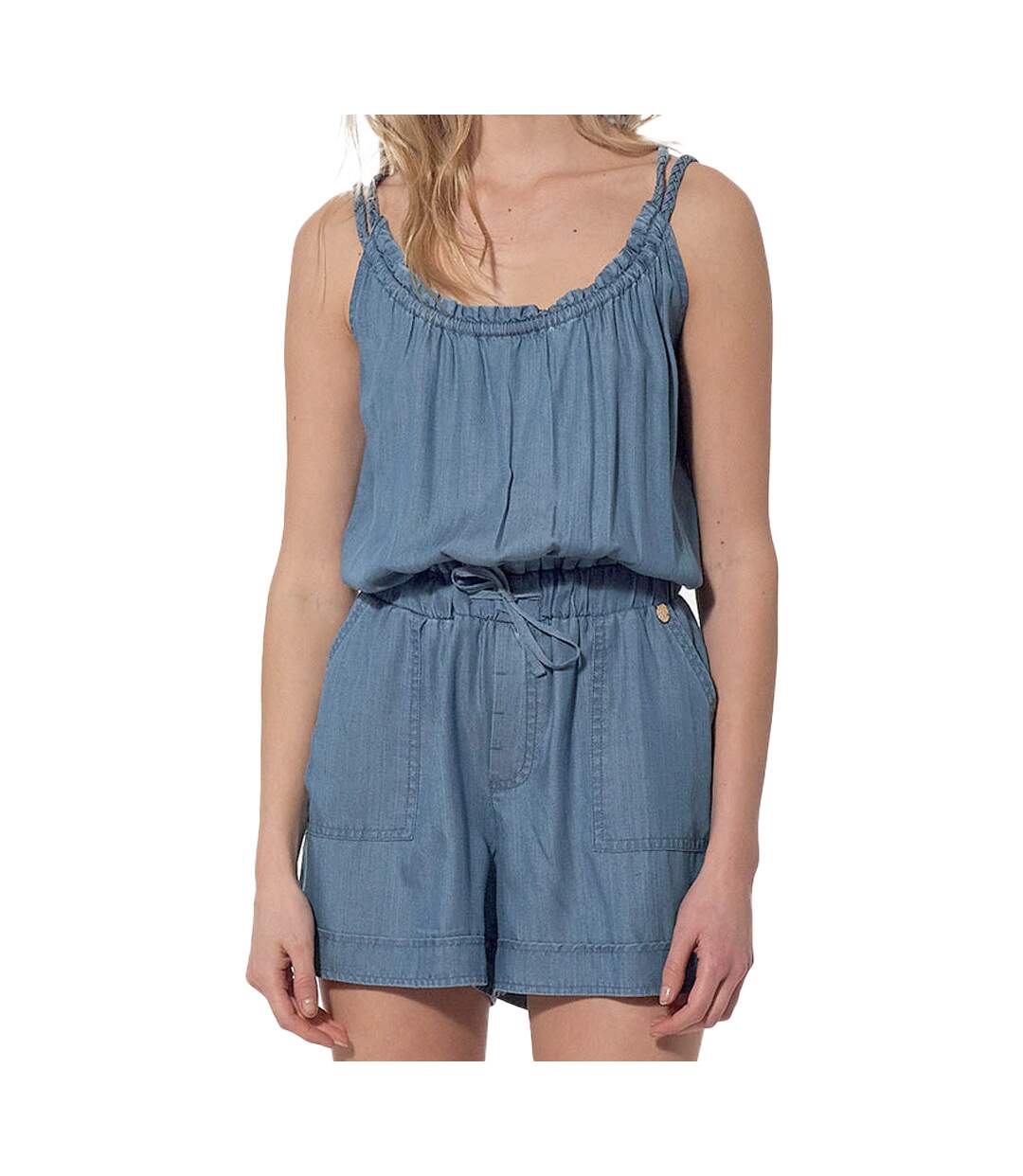 Combishort Bleu Femme Kaporal Perle