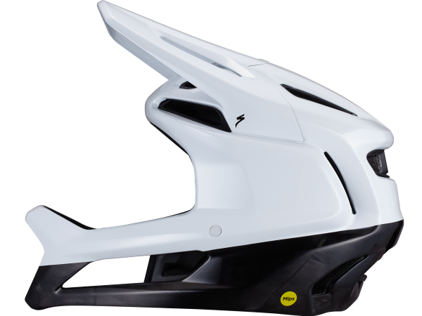Specialized Gambit Mips Fullface Hjelm, White/Carbon