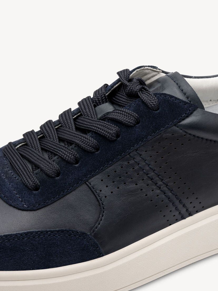 Leren Sneaker - blauw