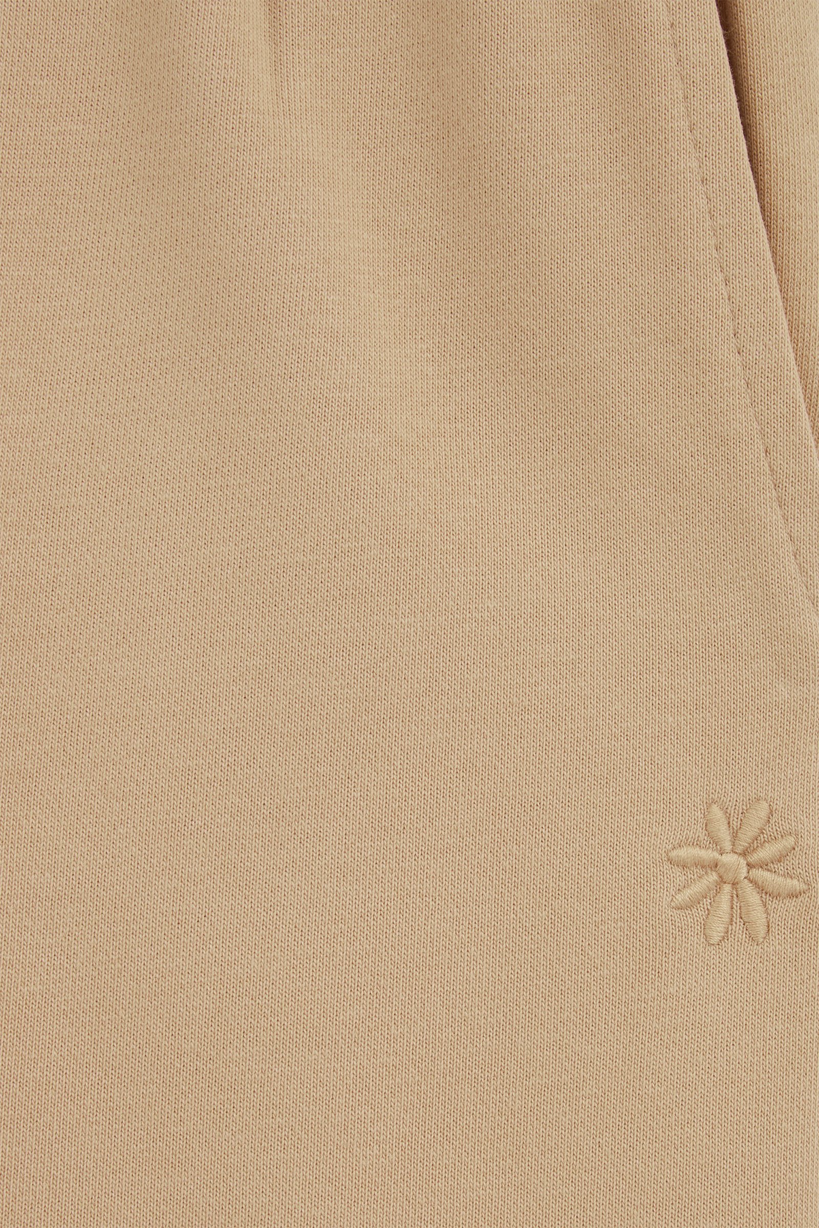 Meisjes straight fit joggingbroek WE Fashion Beige