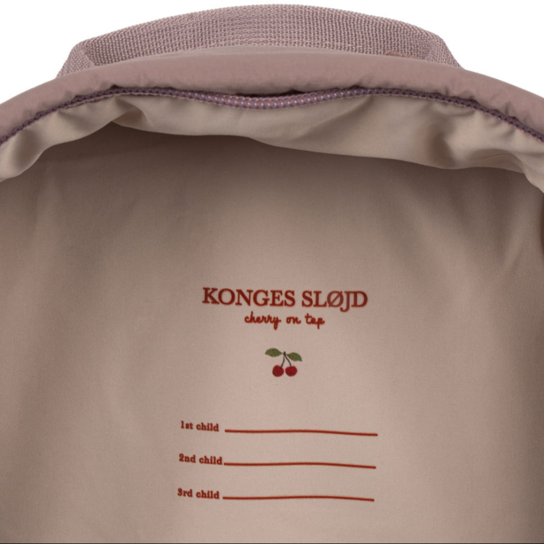 konges sløjd kleuterrugzak juno - twilight mauve - 34 cm