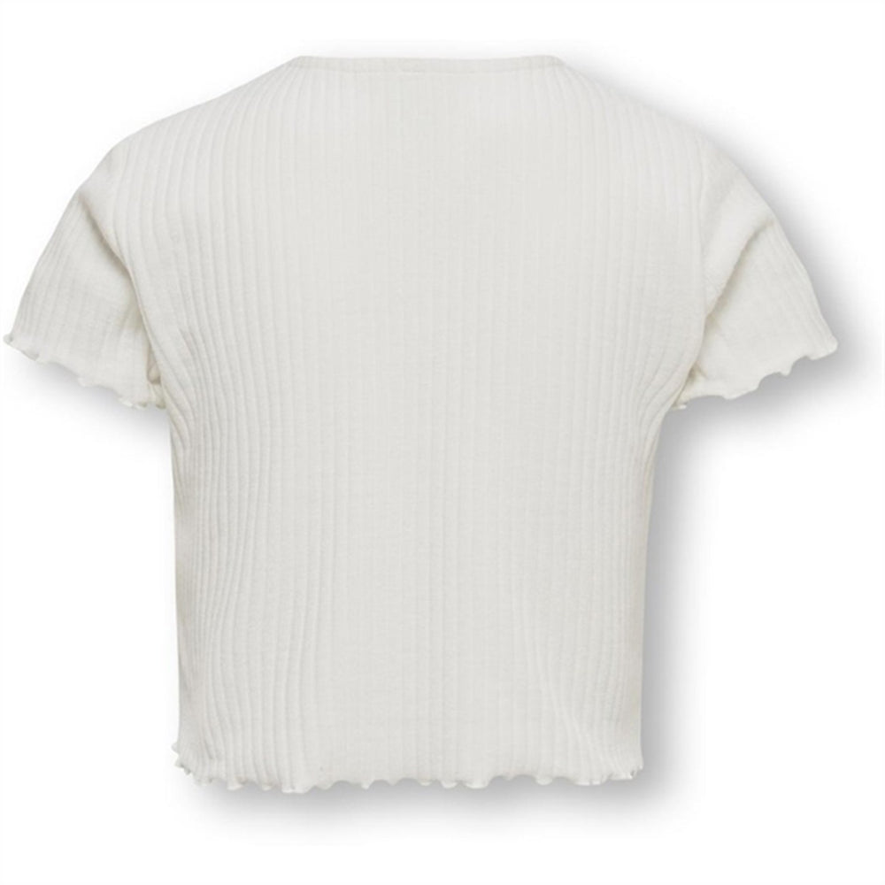 Køb Kids ONLY Cloud Dancer Nella Top Noos