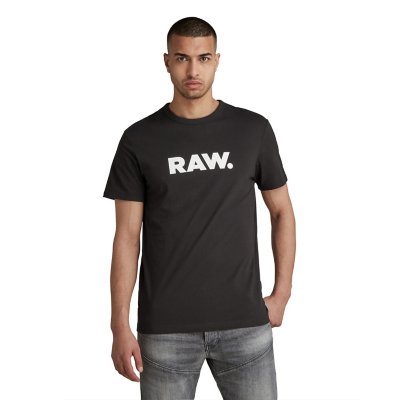 Tee-shirt à manches courtes homme Holorn R NOIR G-STAR