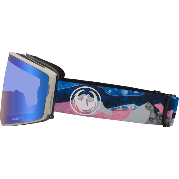 Masque de ski DRAGON PXV2 MTNBLISS/LLFLASHBLUE+LLDKSMK