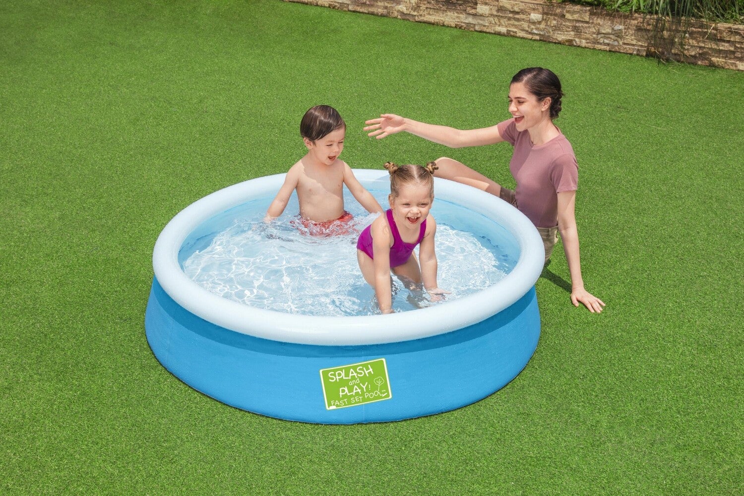 Bestway kinderzwembad My First Frame Pool D 152 H 38 cm