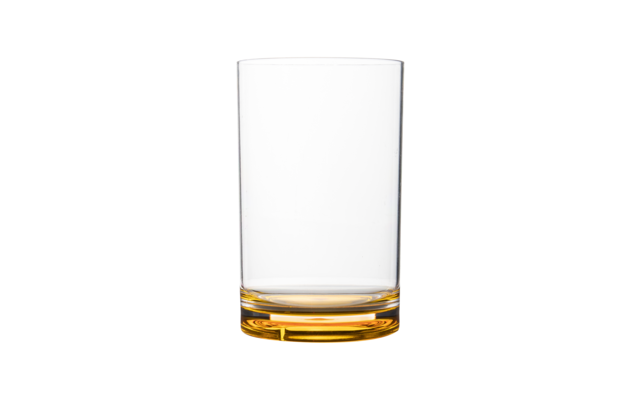 Gimex Colour Line Wasser Glas mit farbigem Boden Rainbow 4tlg.