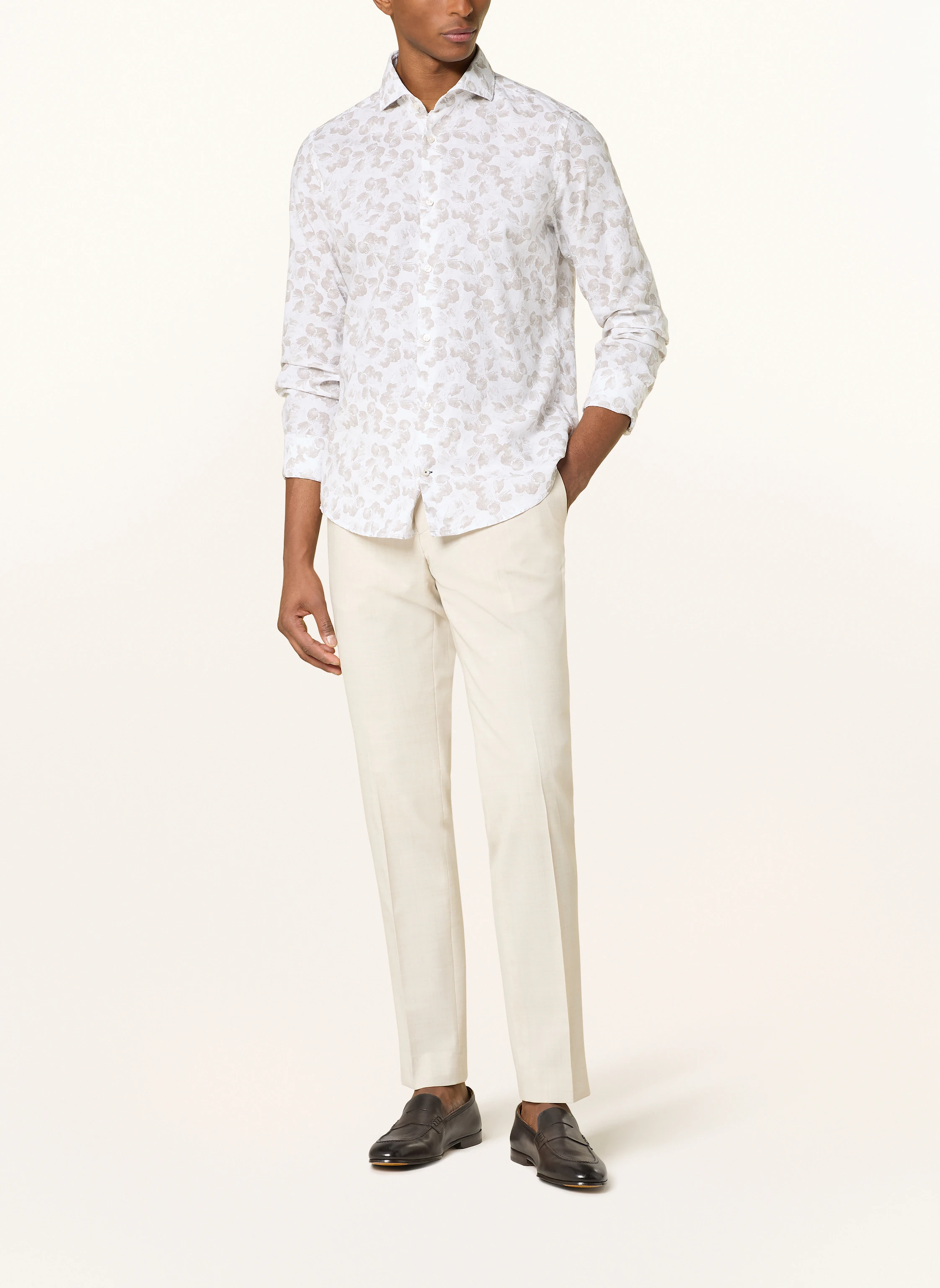 JOOP! Hemd PAI Slim Fit mit Leinen