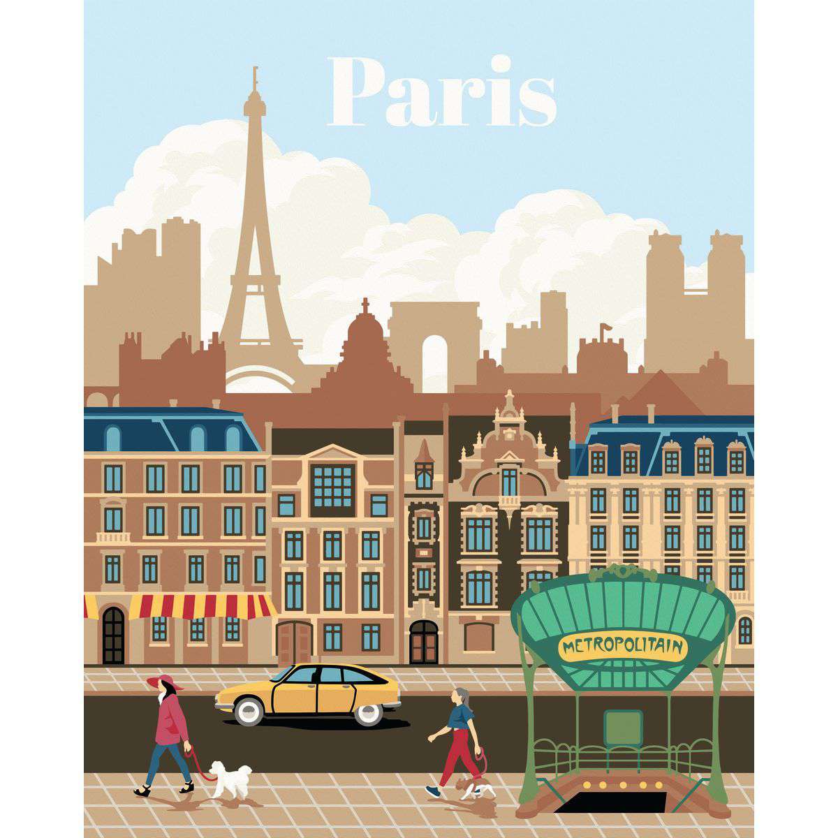 Ravensburger Spiel Farbenfrohes Paris