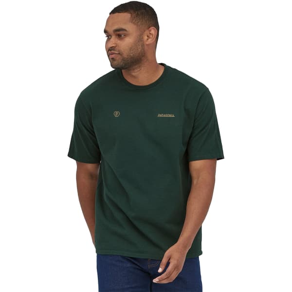 T-shirt PATAGONIA M'S FORGE MARK RESPONSIBILI-TEE PINYON GREEN