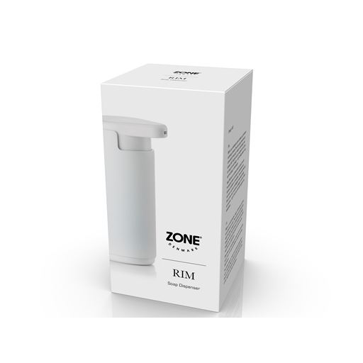 Zone Rim Sæbedispenser, White