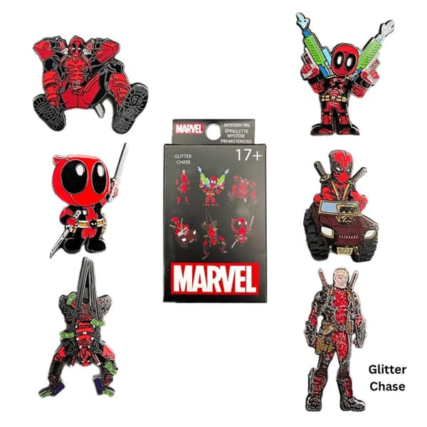 Funko Pop! Marvel Deadpool Blind Enamel Pin (3DS)