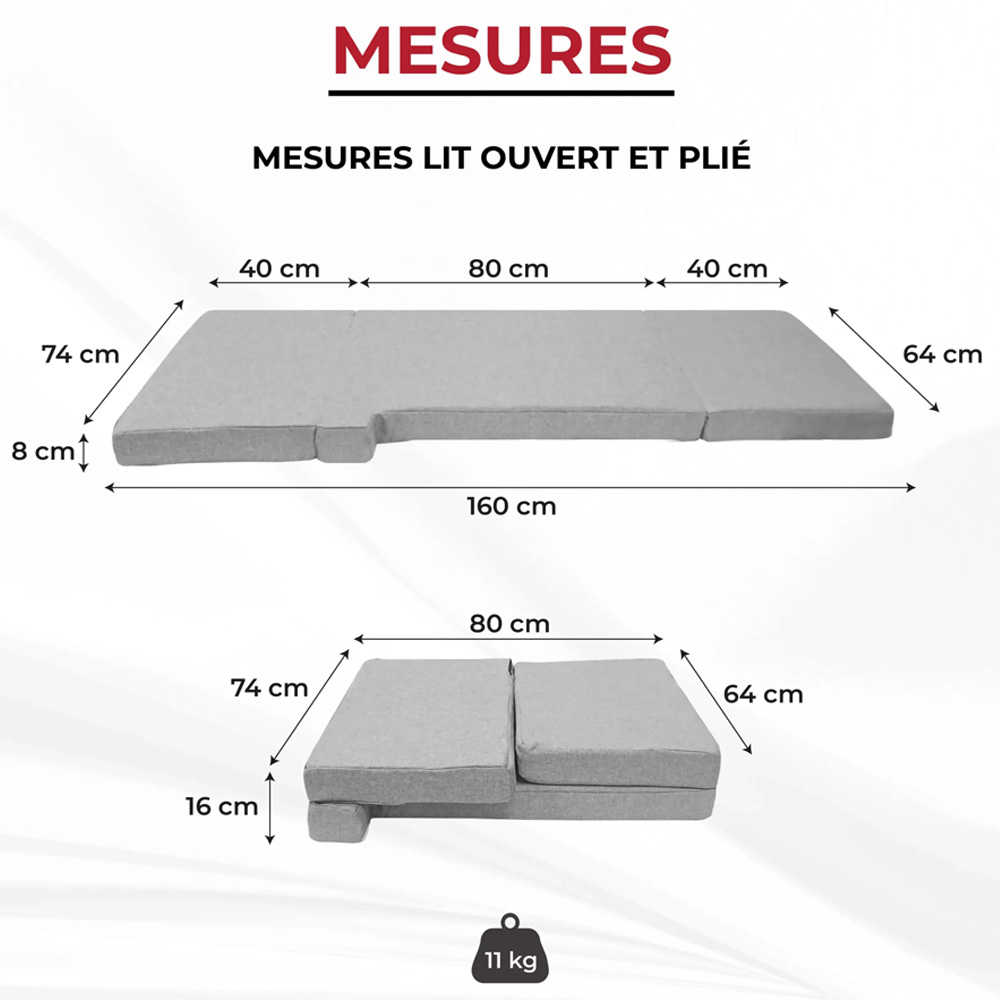 Lit de cabine pour FIAT Ducato de 2002 à 2025