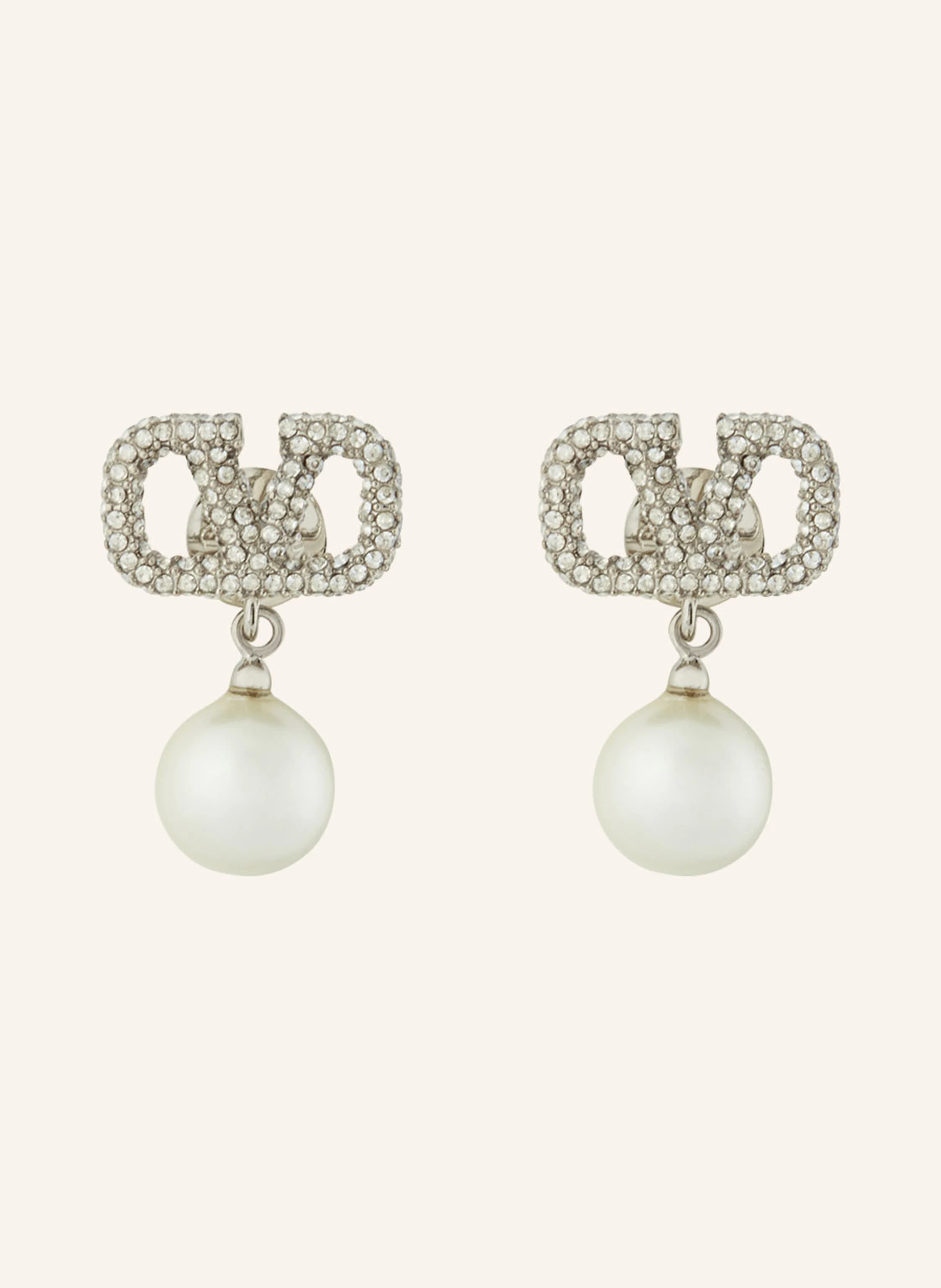 VALENTINO GARAVANI Ohrhänger VLOGO SIGNATURE PEARL